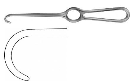 ФОЛЬКМАН РЕТРАКТОР 2-ЗУБ. ГОСТР. 9X8MM 220MM